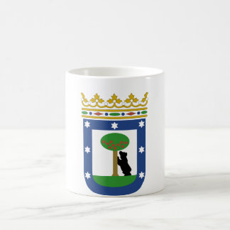 Wappen Madrids Spanien Tasse