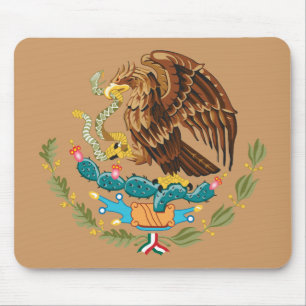 Wappen Mexiko Mousepad