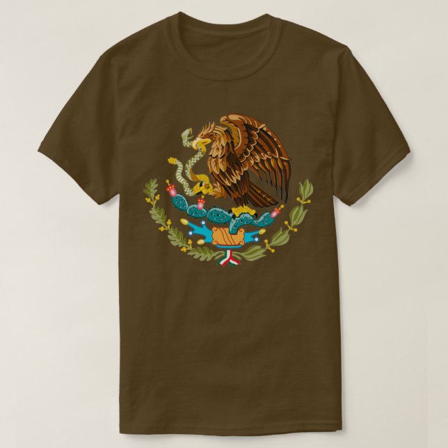 Wappen Mexikos T-Shirt (Design vorne)