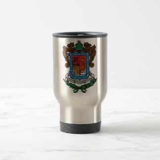 Wappen Michoacan offizielles Mexiko Symbol-Logo Reisebecher