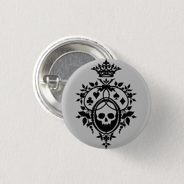 Wappen mit Schaltfläche "Skull" und "Cardsuits" Button (Vorne & Hinten)