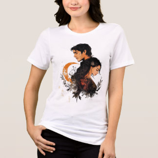 Wappen Moon Lover Tri-Blend Shirt