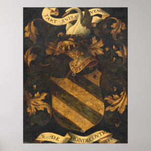 Wappen - Niederländische Kunstposter Poster