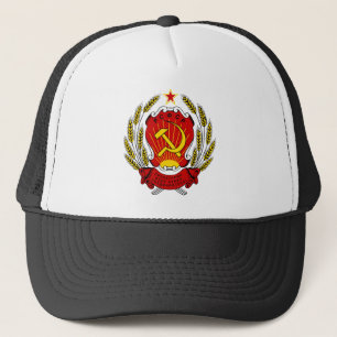Wappen offizielles Wappenkunde-Symbol Russlands Truckerkappe