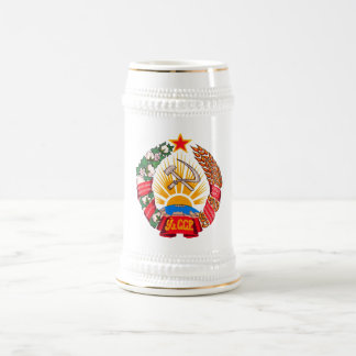 Wappen offizielles Wappenkunde-Symbol Usbekistans Bierglas