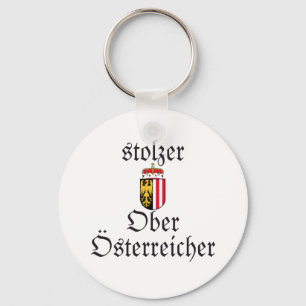 Wappen OÖ Stolzer Oberösterreicher Schlüsselanhänger