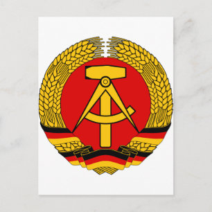 Wappen Ostdeutschlands Postkarte