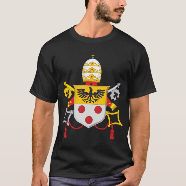 Wappen Papst-Pius XI T - Shirt (Vorderseite)