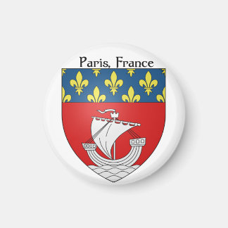Wappen Paris, Frankreich Magnet