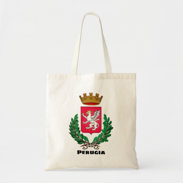 Wappen Perugias, Italien Tragetasche (Vorne)