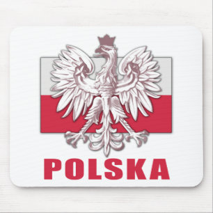 Wappen Polens Polska Mousepad