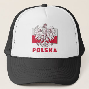 Wappen Polens Polska Truckerkappe