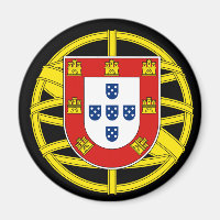Wappen Portugals (Kakao) Magnet