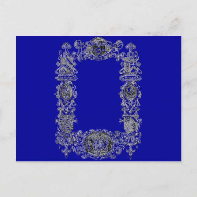 Wappen Postkarte (Vorderseite)