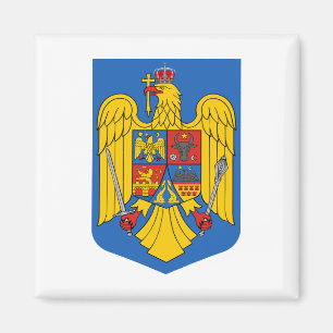 Wappen Rumänien Landeswappen Symbol Emblem Flagge Magnet