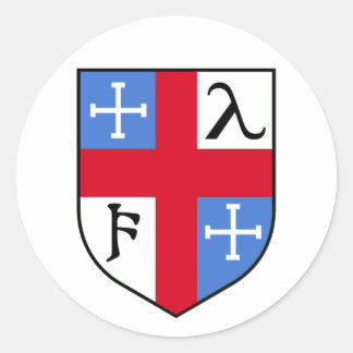 Wappen Runder Aufkleber