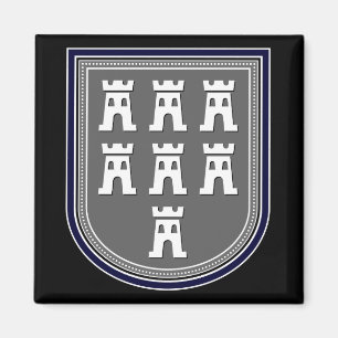 Wappen Sachsens Magnet