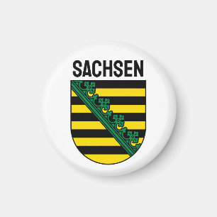Wappen Sachsens (Sachsen), DEUTSCHE Magnet
