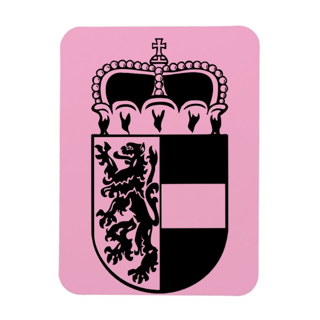 Wappen Salzburgs Magnet (Vertikal)