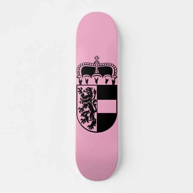Wappen Salzburgs Skateboard (Vorne)