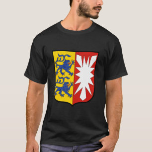 Wappen Schleswig-Holstein offizielles Deutschland T-Shirt