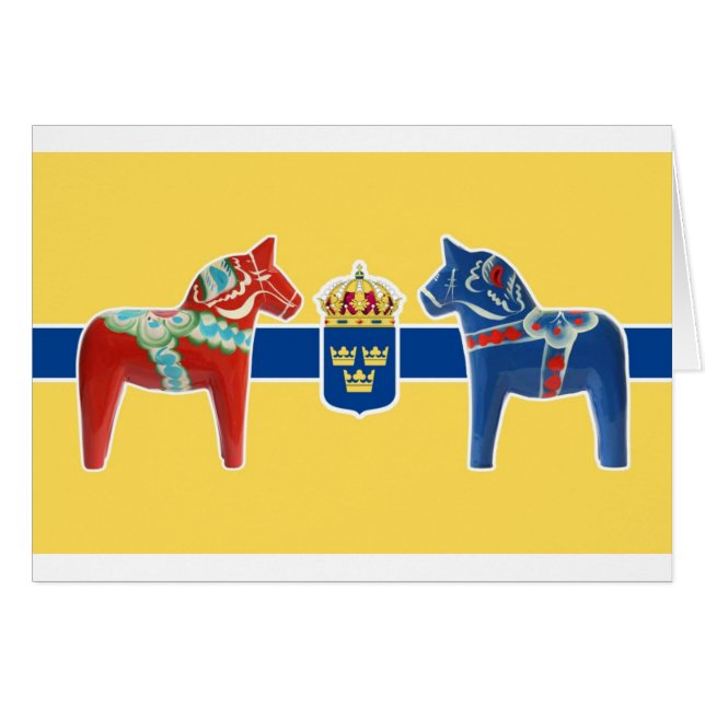 Wappen Schwedens Dala (Vorderseite (Horizontal))