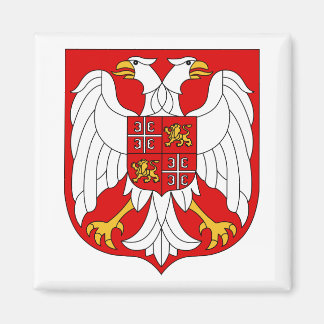 Wappen Serbien und Montenegro - Offizielles Symbol Magnet