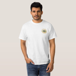 Wappen-T - Shirt von St. Lucia