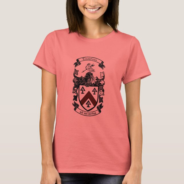 Wappen - Transfixus, nichtmorbus (einfach) T-Shirt (Vorderseite)