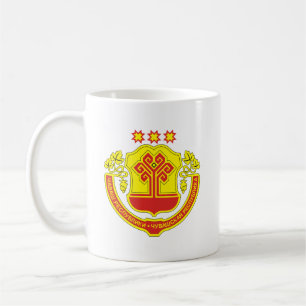 Wappen Tschuwaschiens Kaffeetasse