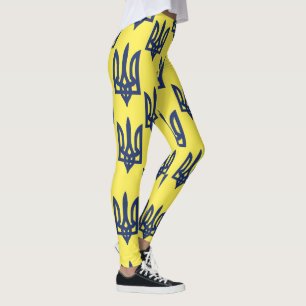Wappen Ukrainer-Tridents Tryzub Ukraine Leggings