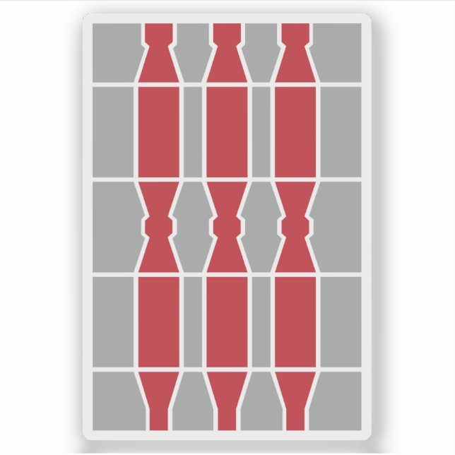 Wappen Umbriens, Italien Aufkleber (Vorderseite)