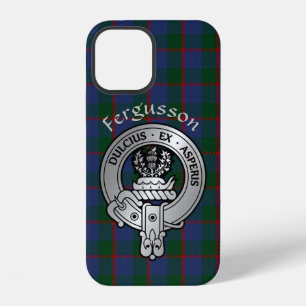Wappen und Tartan des Clans Fergusson iPhone 12 Hülle
