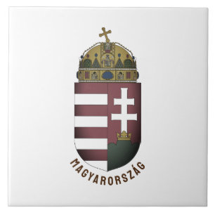 Wappen Ungarns Fliese