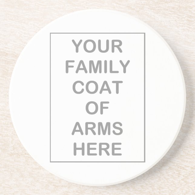 Wappen Untersetzer (Vorne)