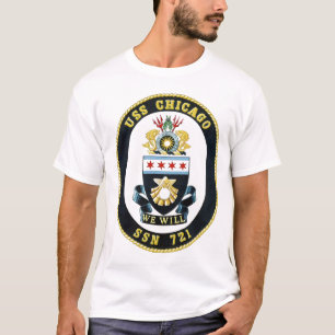 Wappen USSs Chicago T-Shirt