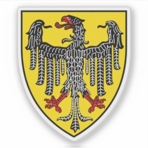 Wappen von Aachen, Deutschland Aufkleber