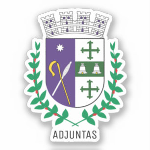 Wappen von Adjuntas, Puerto Rico Aufkleber