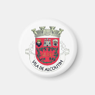 Wappen von Alcoutim, Portugal Magnet