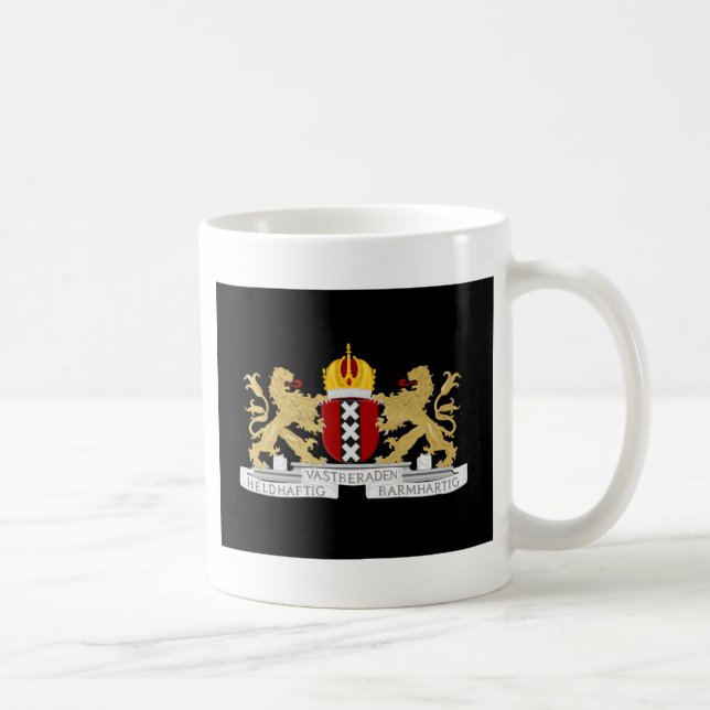 Wappen von Amsterdam Kaffeetasse (Rechts)