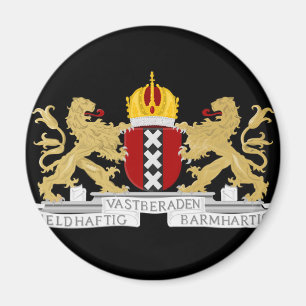 Wappen von Amsterdam Magnet