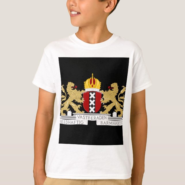 Wappen von Amsterdam T-Shirt (Vorderseite)