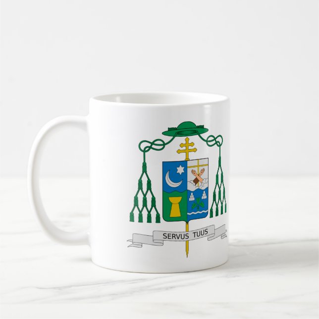 Wappen von Anthony Sablan Apuron Kaffeetasse (Links)
