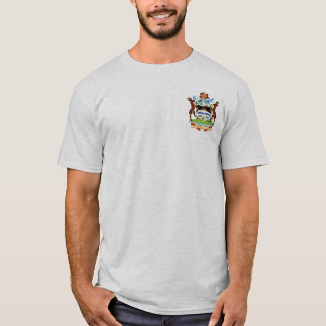Wappen von Antigua und Barbuda T-Shirt (Vorderseite)