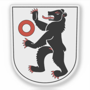 Wappen von Appenzell, Schweiz Aufkleber