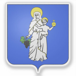 Wappen von Beaune, Côte-d'Or Aufkleber