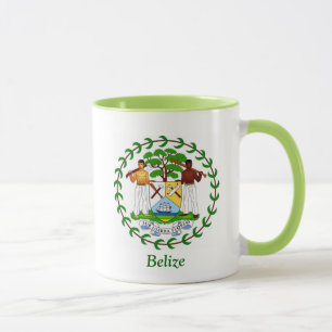Wappen von Belize Tasse