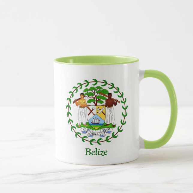 Wappen von Belize Tasse (Rechts)