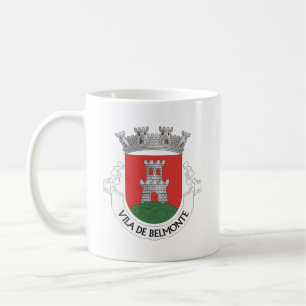 Wappen von Belmonte, Portugal Kaffeetasse