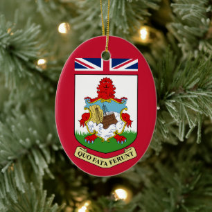 Wappen von Bermuda Keramik Ornament